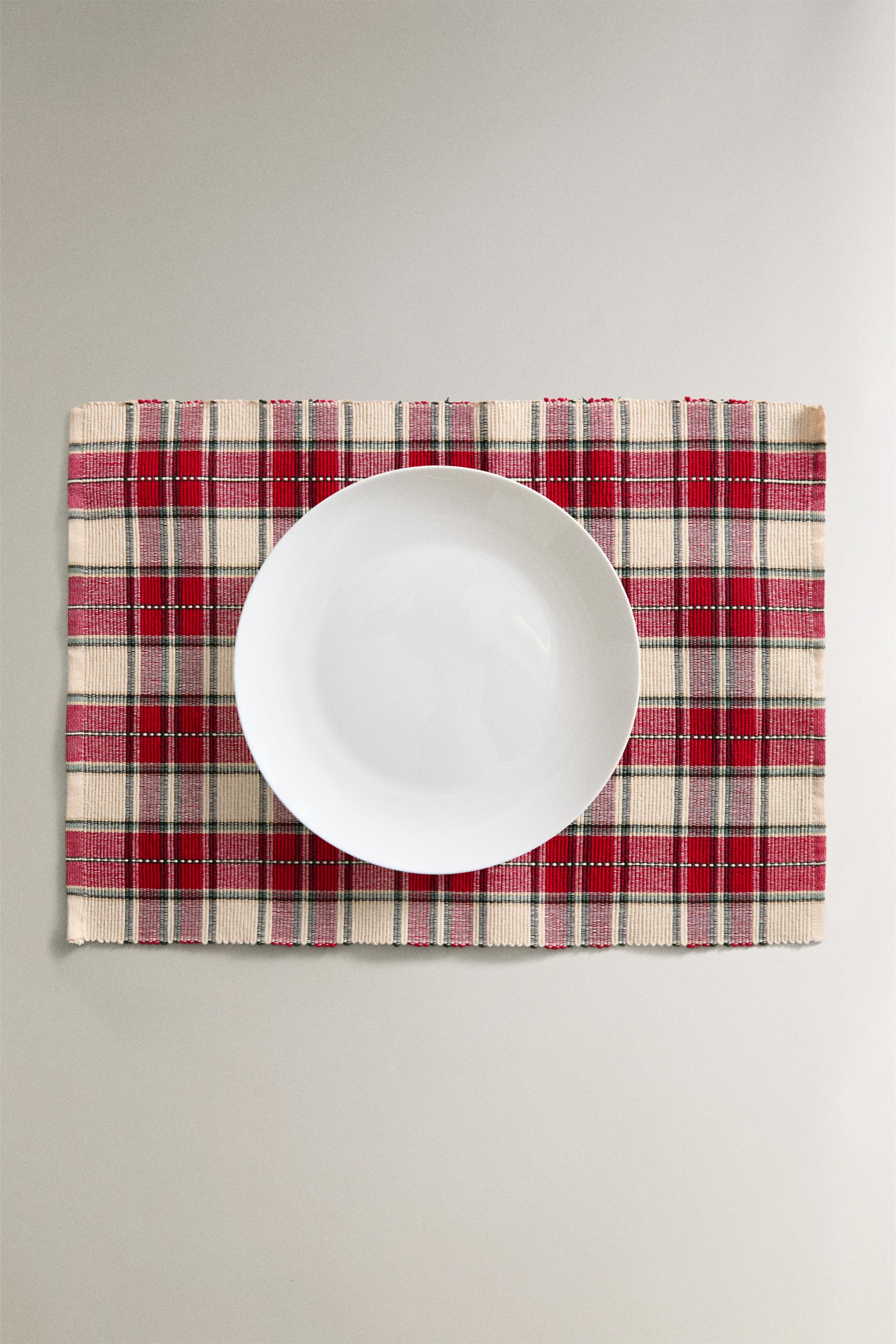 CHRISTMAS TARTAN PLACEMAT (SET OF 2)